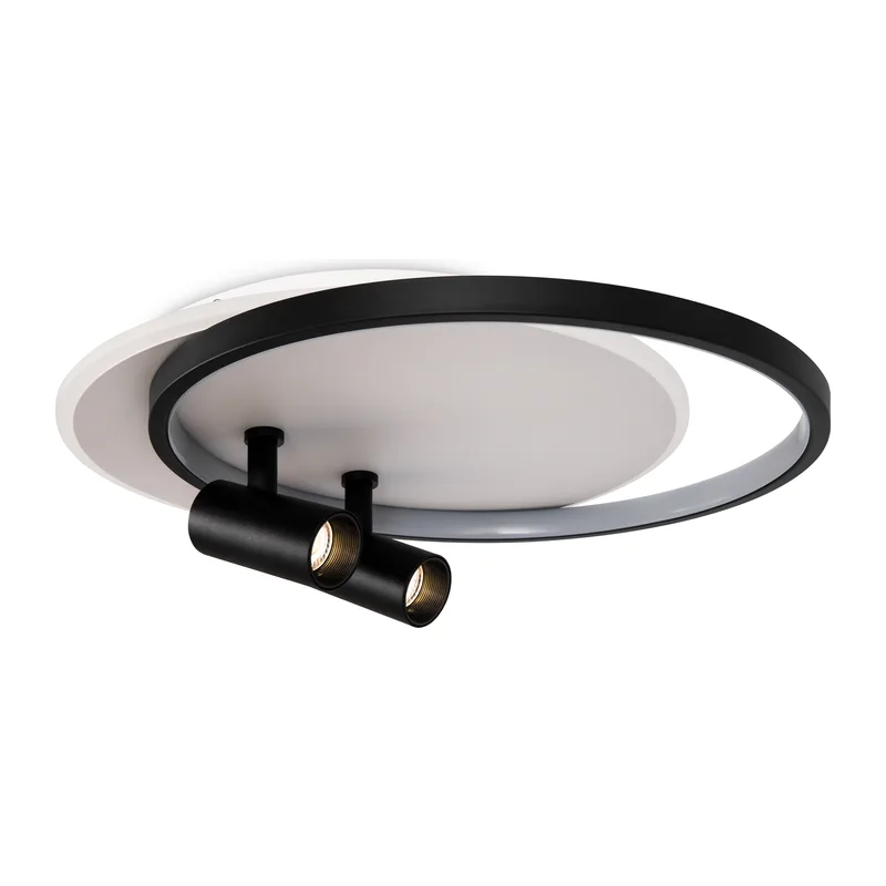 Потолочный светильник FR6083CL-L106WB Прожекторы / Spotlights 75 Вт LED с пультом ДУ Freya