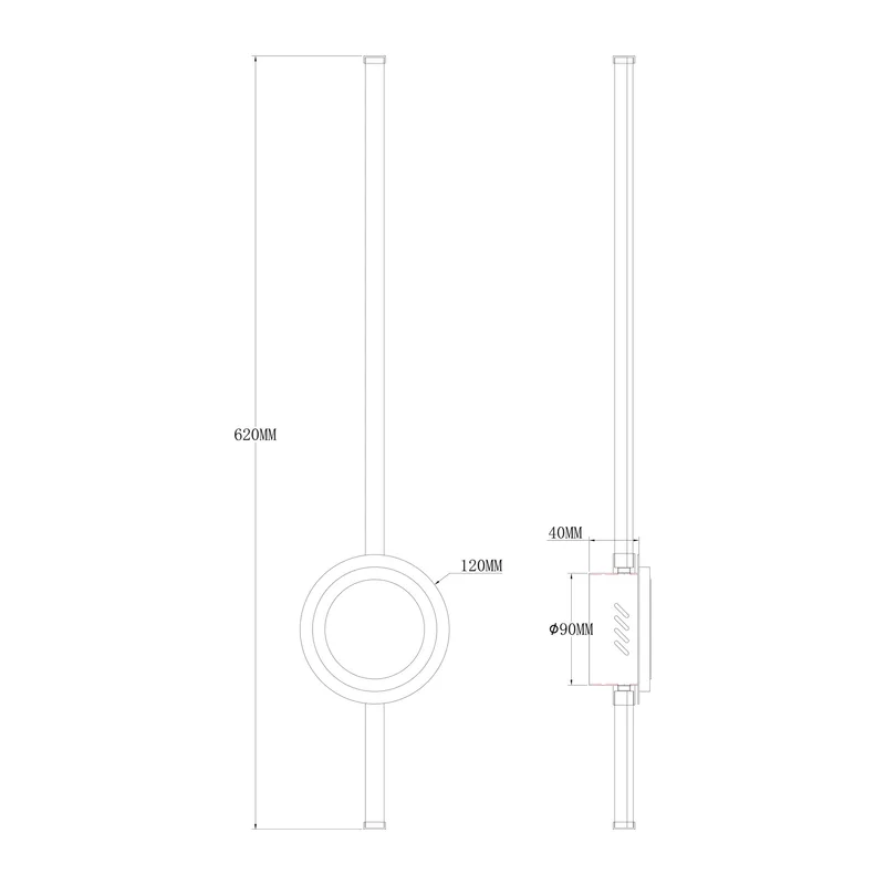 Настенный светильник (бра) Freya FR6090WL-L18B 4