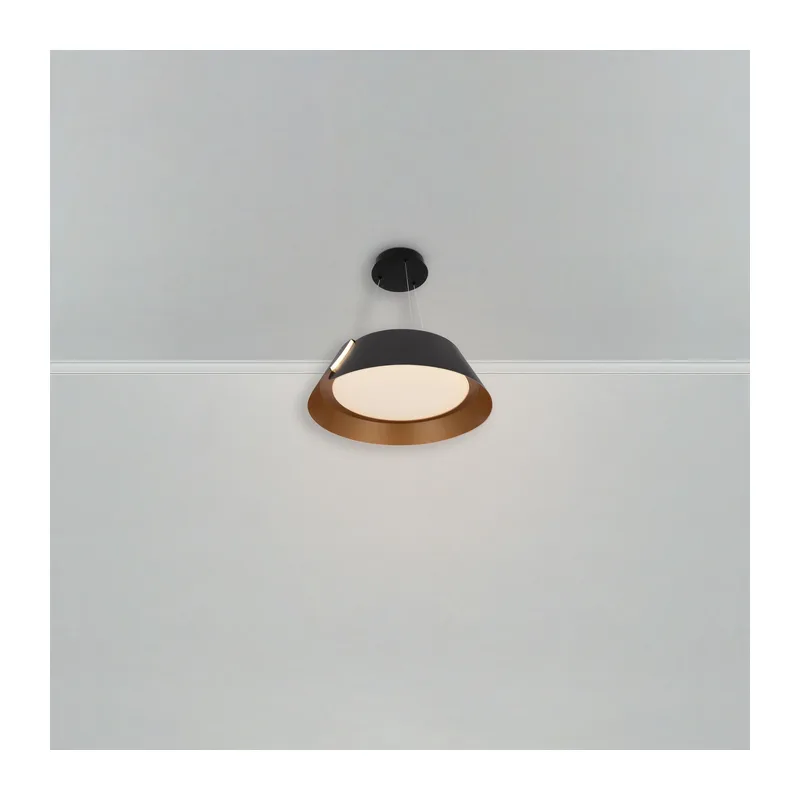 Подвесной светильник FR6092PL-L72GB Портал / Portal 65 Вт LED с пультом ДУ Freya 5