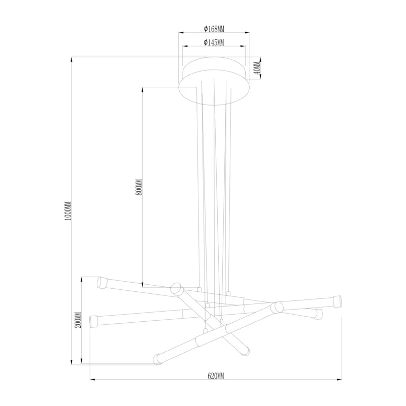 Подвесной светильник Freya FR6098PL-L64BZ 4