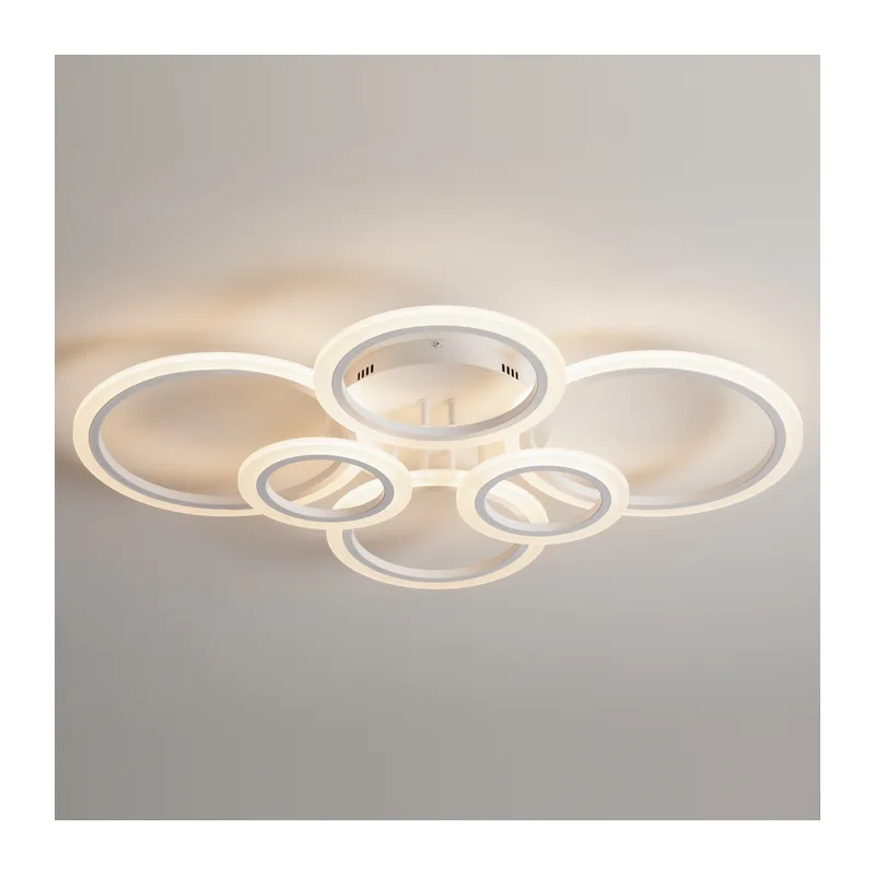 Потолочный светильник FR6199CL-L200W1 Маркет / Market 200 Вт LED с пультом ДУ Freya 7