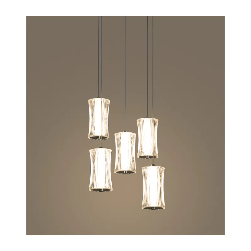 Подвесной светильник FR6235PL-L30CH Тубис / Tubis 32 Вт LED Freya 6