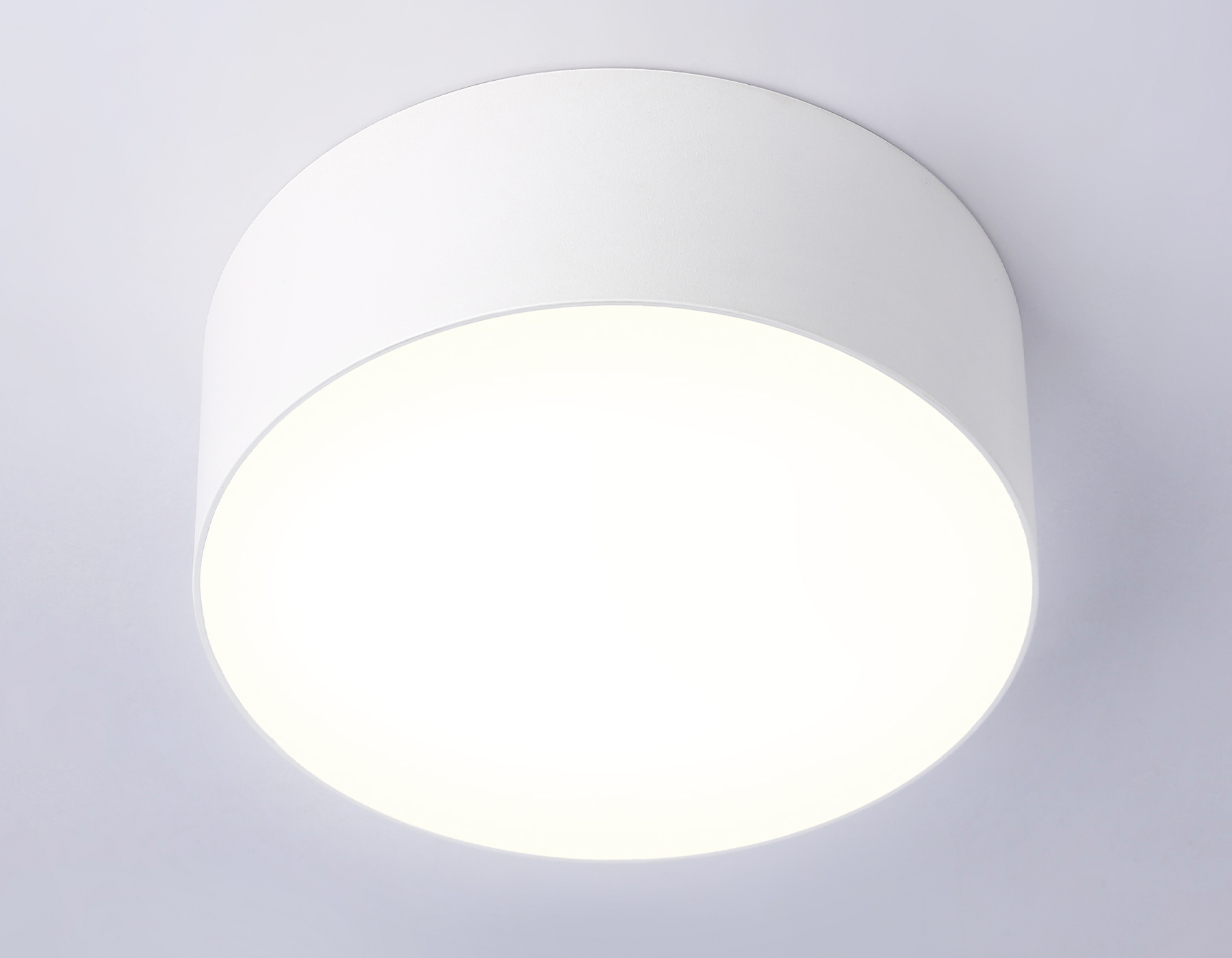 Потолочный светодиодный светильник FV5511 WH белый LED 15W 3000K D120*58 (Без ПДУ) Ambrella Light 15