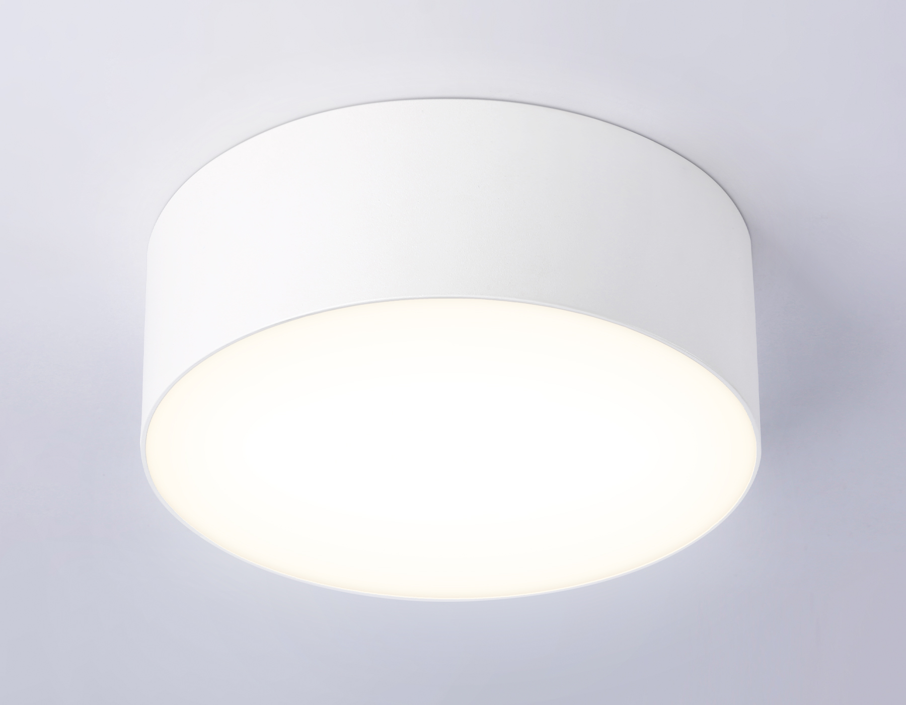 Потолочный светодиодный светильник FV5511 WH белый LED 15W 3000K D120*58 (Без ПДУ) Ambrella Light 16