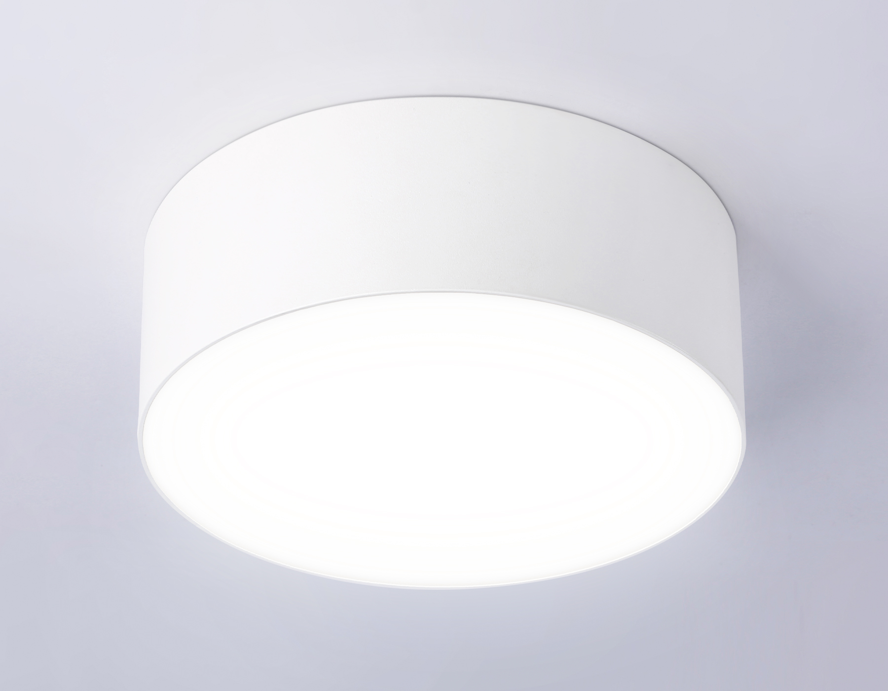 Потолочный светодиодный светильник FV5512 WH белый LED 15W 4200K D120*58 (Без ПДУ) Ambrella Light 16