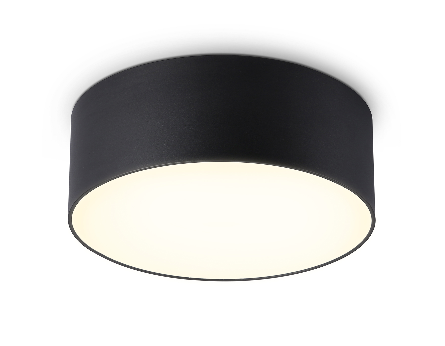Потолочный светодиодный светильник FV5513 BK черный LED 15W 3000K D120*58 (Без ПДУ) Ambrella Light 10