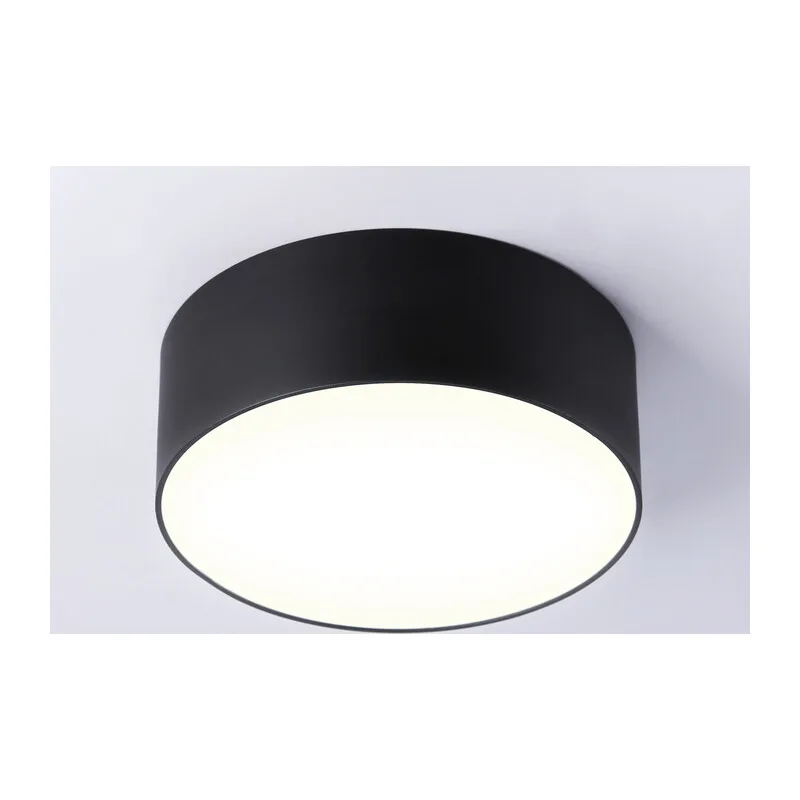 Потолочный светодиодный светильник 3000K 15Вт FV5513 BK черный LED 15W 3000K D120*58 (Без ПДУ) Ambrella Light 10