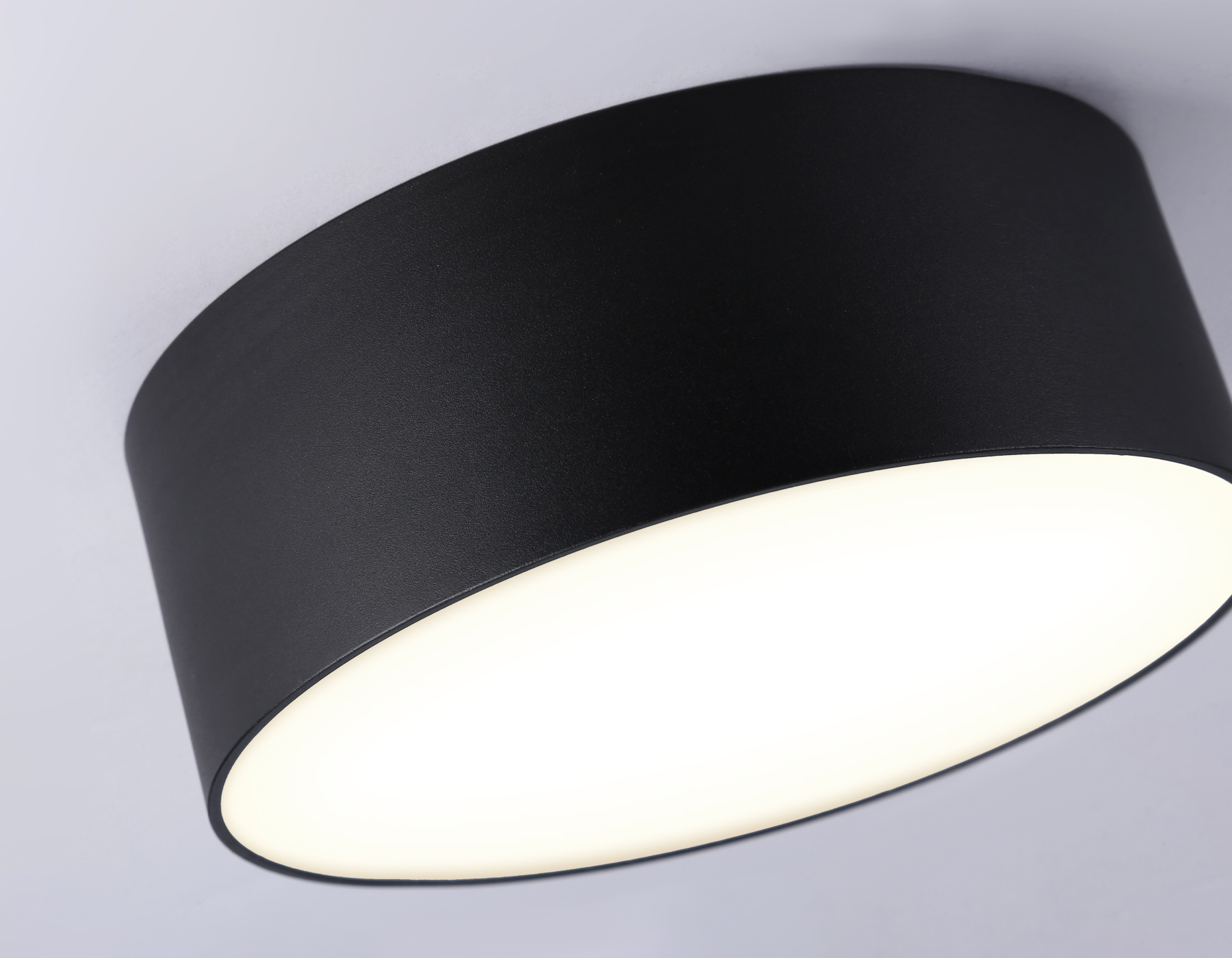 Потолочный светодиодный светильник FV5513 BK черный LED 15W 3000K D120*58 (Без ПДУ) Ambrella Light 13