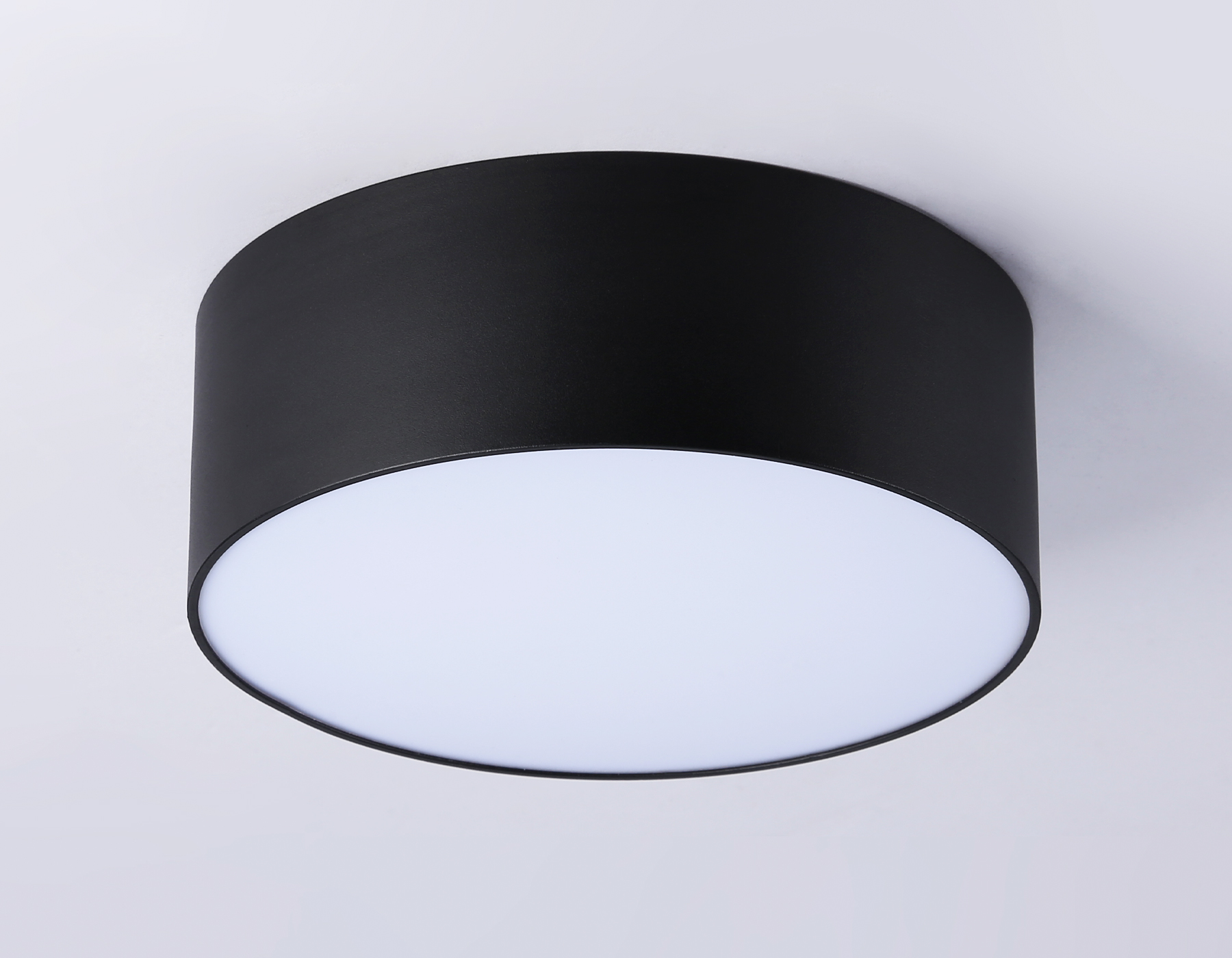 Потолочный светодиодный светильник FV5513 BK черный LED 15W 3000K D120*58 (Без ПДУ) Ambrella Light 17