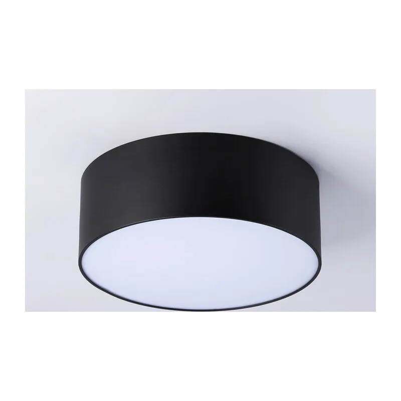 Потолочный светодиодный светильник 4200K 15Вт FV5514 BK черный LED 15W 4200K D120*58 (Без ПДУ) Ambrella Light 9