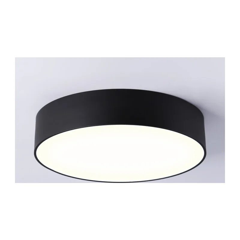 Потолочный светодиодный светильник 3000K 26Вт FV5521 BK черный LED 26W 3000K D220*58 (Без ПДУ) Ambrella Light 10