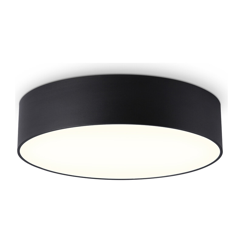 Потолочный светодиодный светильник FV5521 BK черный LED 26W 3000K D220*58 (Без ПДУ) Ambrella Light 9