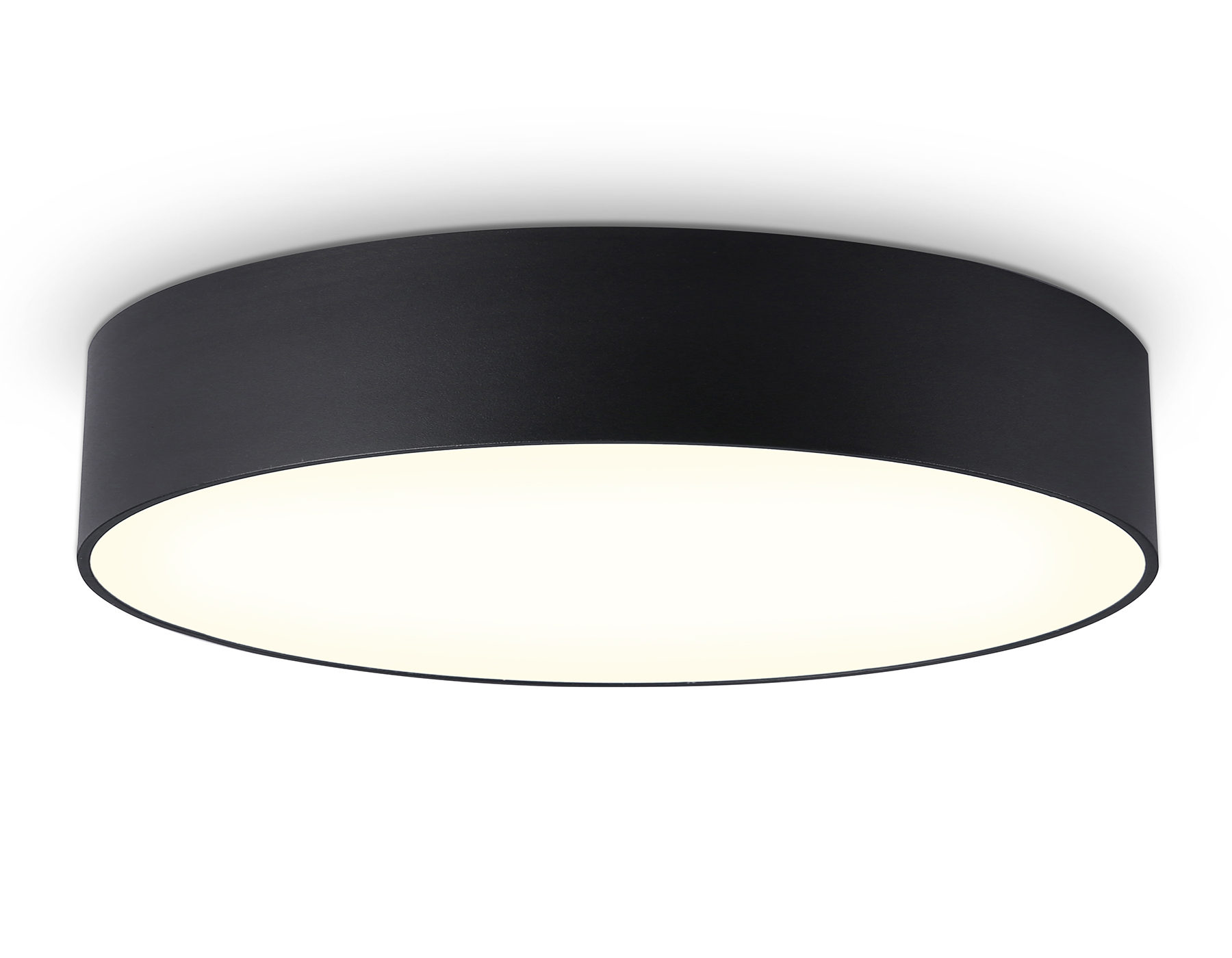 Потолочный светодиодный светильник FV5529 BK черный LED 45W 3000K D400*58 (Без ПДУ) Ambrella Light 10