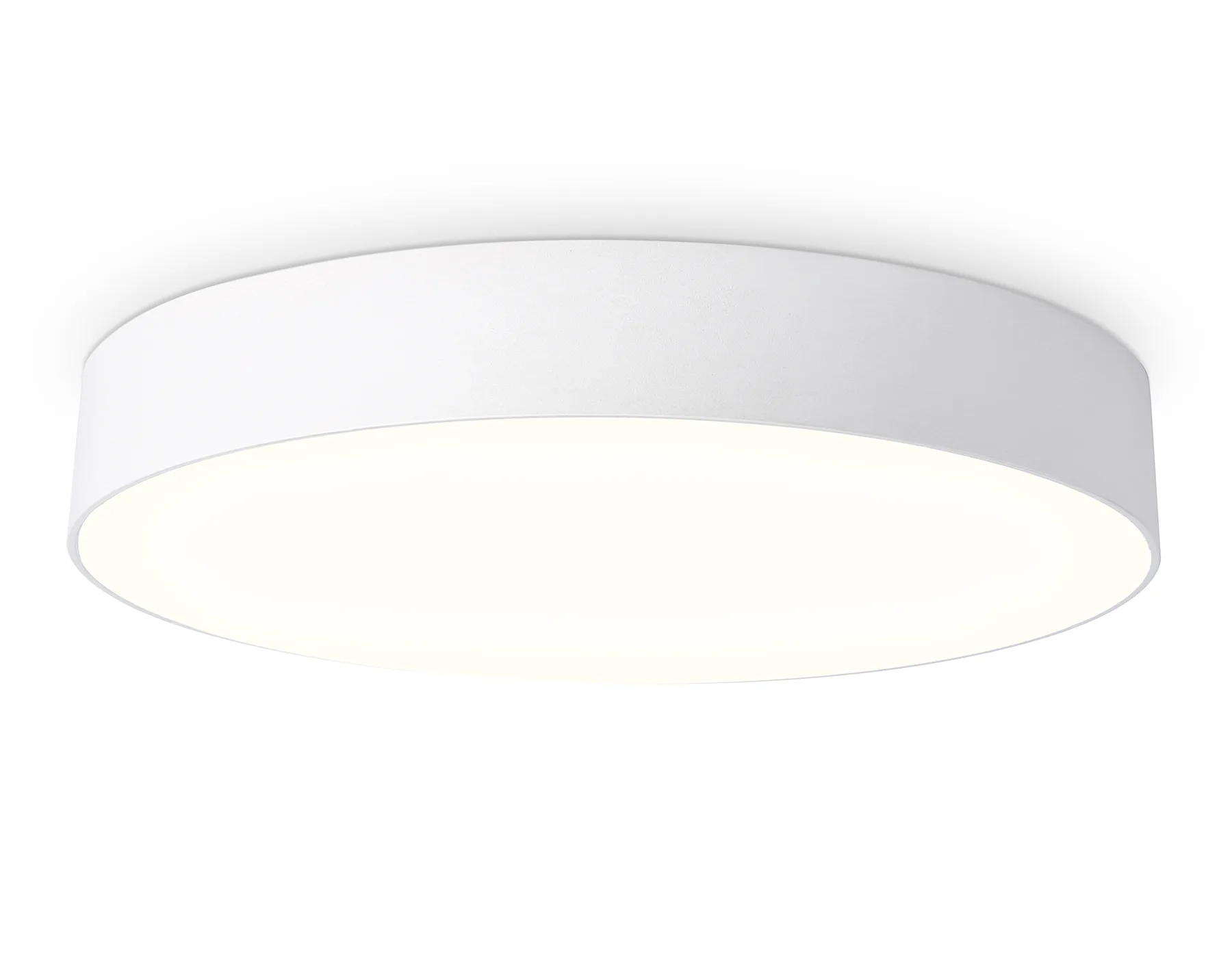 Потолочный светодиодный светильник 3000K 60Вт FV5531 WH белый LED 60W 3000K D500*58 (Без ПДУ) Ambrella Light 10