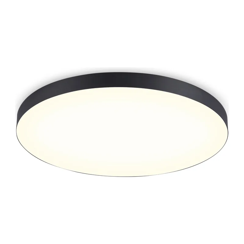 Потолочный светодиодный светильник 3000K 130Вт FV5541 BK черный LED 130W 3000K D800*58 (Без ПДУ) Ambrella Light 9