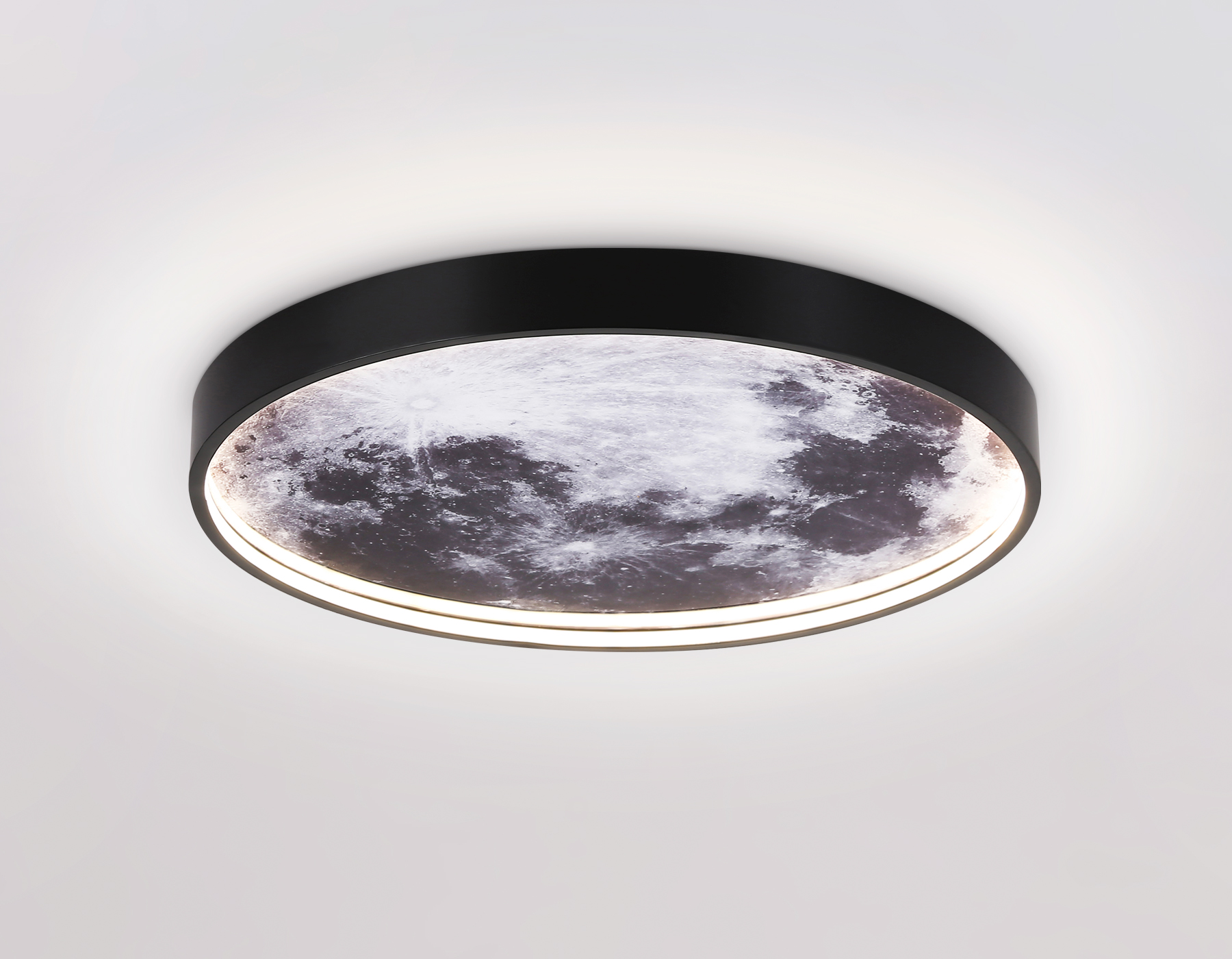 Настенно-потолочный светодиодный светильник FW11110 BK черный 15W LED 3000-6400K D240*38 Ambrella Light 20