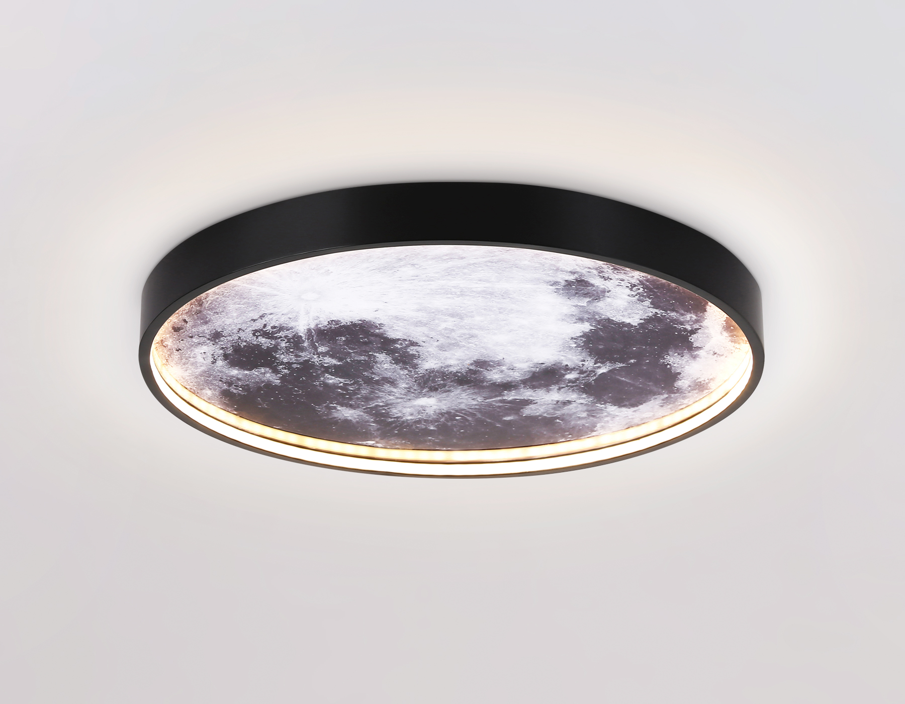 Настенно-потолочный светодиодный светильник FW11110 BK черный 15W LED 3000-6400K D240*38 Ambrella Light 21