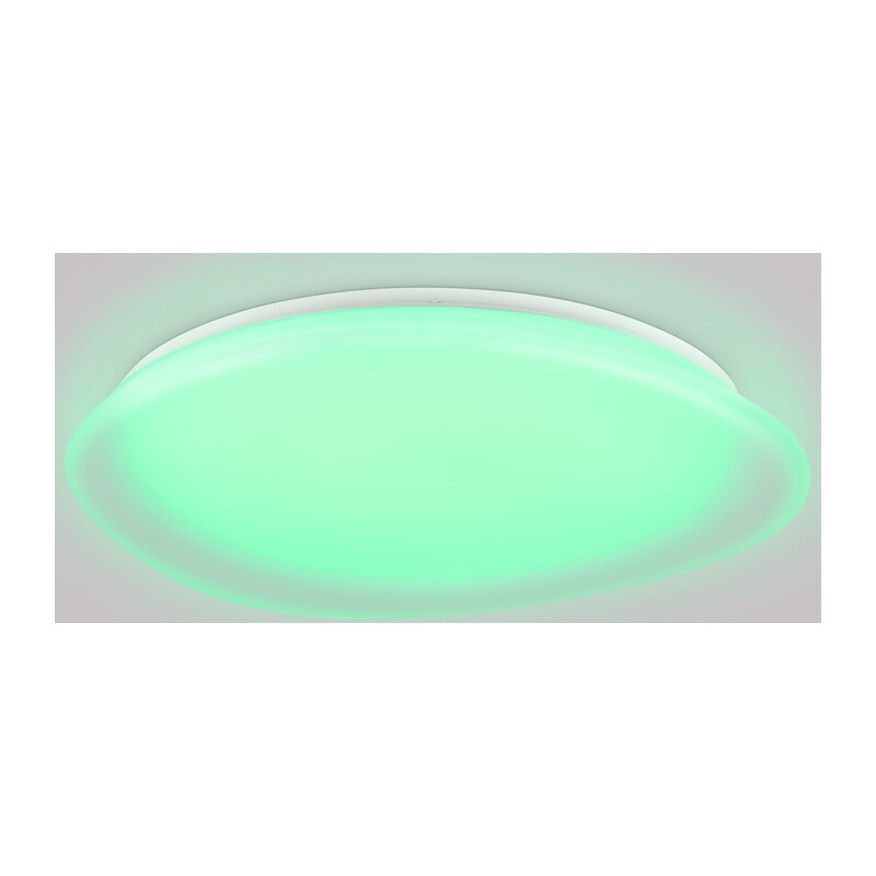 Светодиодный светильник RGB с пультом управления FZ1615 FR матовый IP20 60W 3000-6500K+RGB 510*100 (ПДУ ИК) Ambrella Light 11