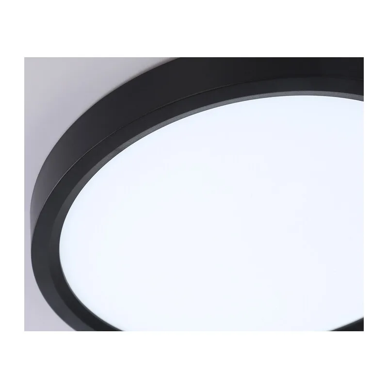 Светильник светодиодный ультратонкий DIP-3CCT 3000K-6500K 13Вт IP54 FZ1902 BK черный IP54 13W 3000K-6500K CCT-переключатель D230*25 (Без ПДУ) Ambrella Light 8