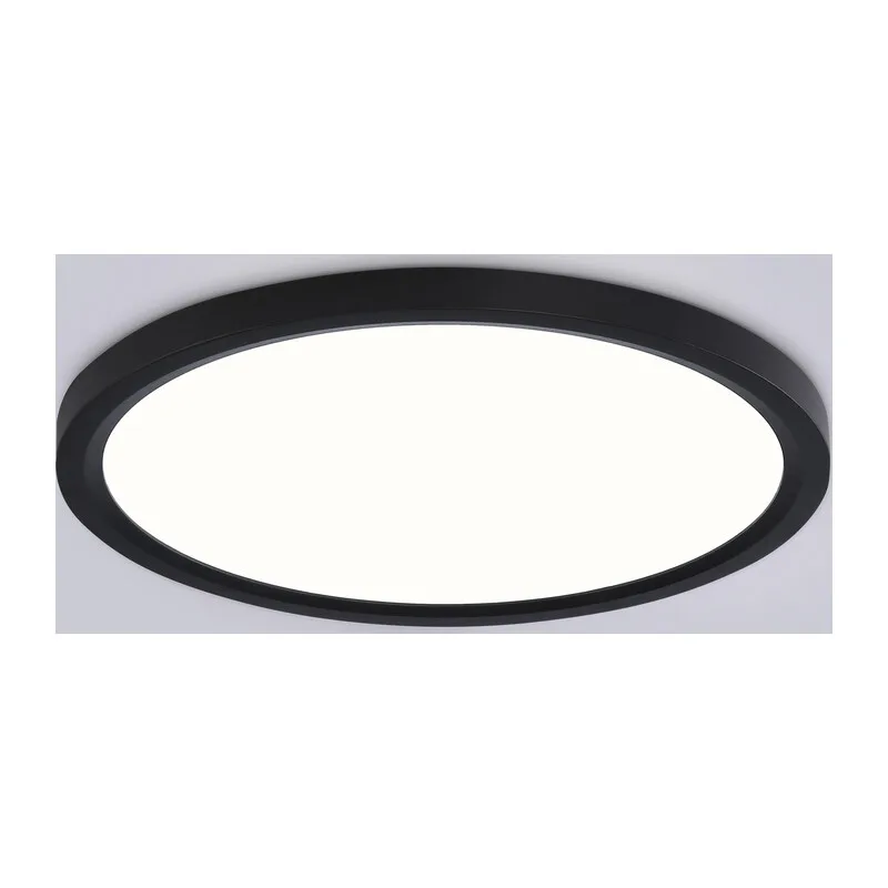 Светильник светодиодный ультратонкий DIP-3CCT 3000K-6500K 26Вт IP54 FZ1906 BK черный IP54 26W 3000K-6500K CCT-переключатель D370*25 (Без ПДУ) Ambrella Light 7
