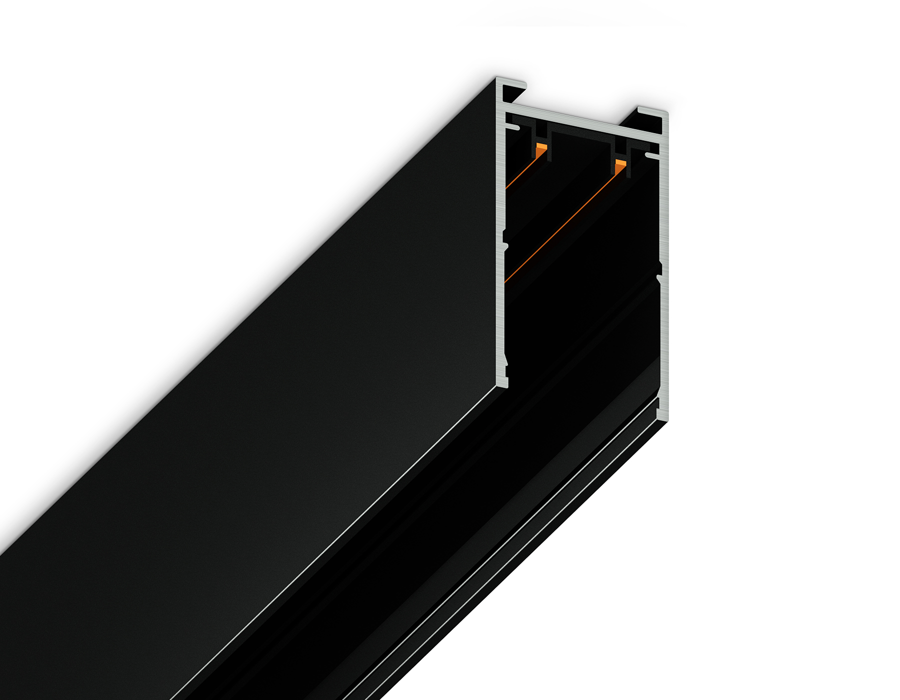 Шинопровод накладной Magnetic 25мм 220V GL1004 BK черный IP20 220V 2000*30.6*56 Ambrella Light 10