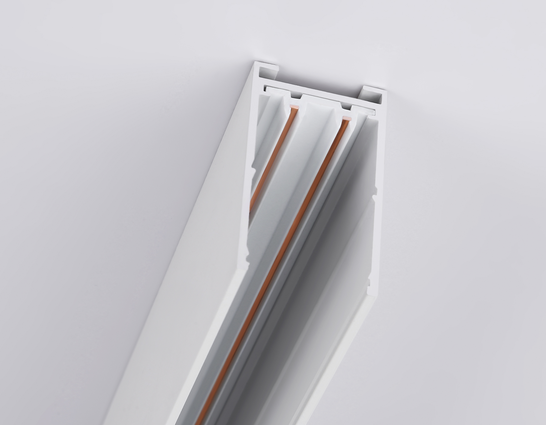 Шинопровод накладной Magnetic 25мм 220V GL1005 WH белый IP20 220V 3000*30.6*56 Ambrella Light 11