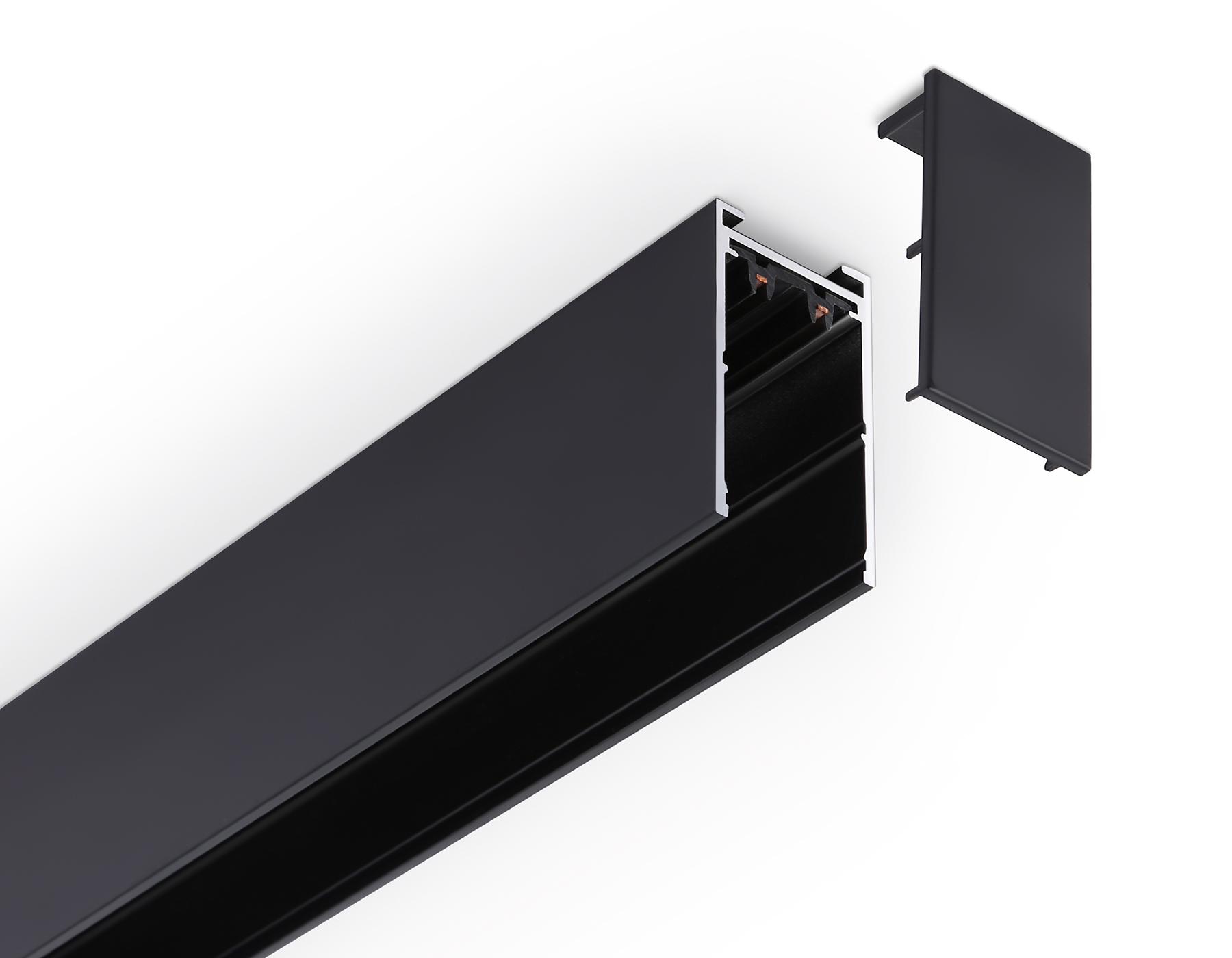 Шинопровод накладной Magnetic 25мм 220V GL1006 BK черный IP20 220V 3000*30.6*56 Ambrella Light 13