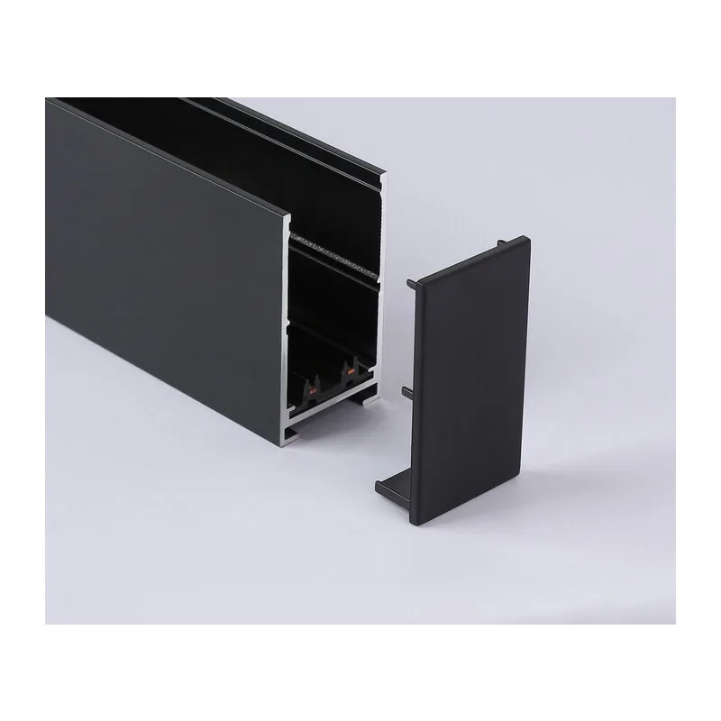 Комплект заглушек для встраиваемого-накладного шинопровода Magnetic 25 220В черный 2 шт GL1058 BK черный заглушка для шинопровода Magnetic 220V 30.6*56*2 (2шт) Ambrella Light 6