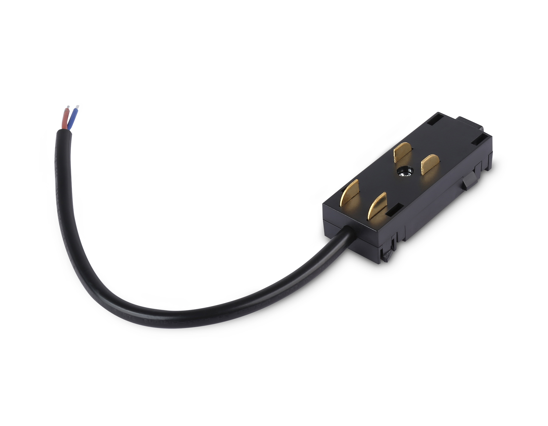 Ввод питания для шинопровода Magnetic 25мм 220V GL1102 BK черный ввод питания для шинопровода Magnetic 220V IP20 200*28.5*18 Ambrella Light 6
