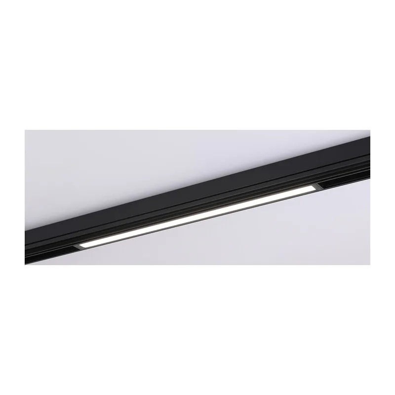 Трековый линейный светильник с памятью Switch-3CCT 3000K-6000K 24Вт 120° GL1292 BK черный IP20 24W 3000K-6400K 220V 120° 562*25*42 (Без ПДУ) Ambrella Light 7