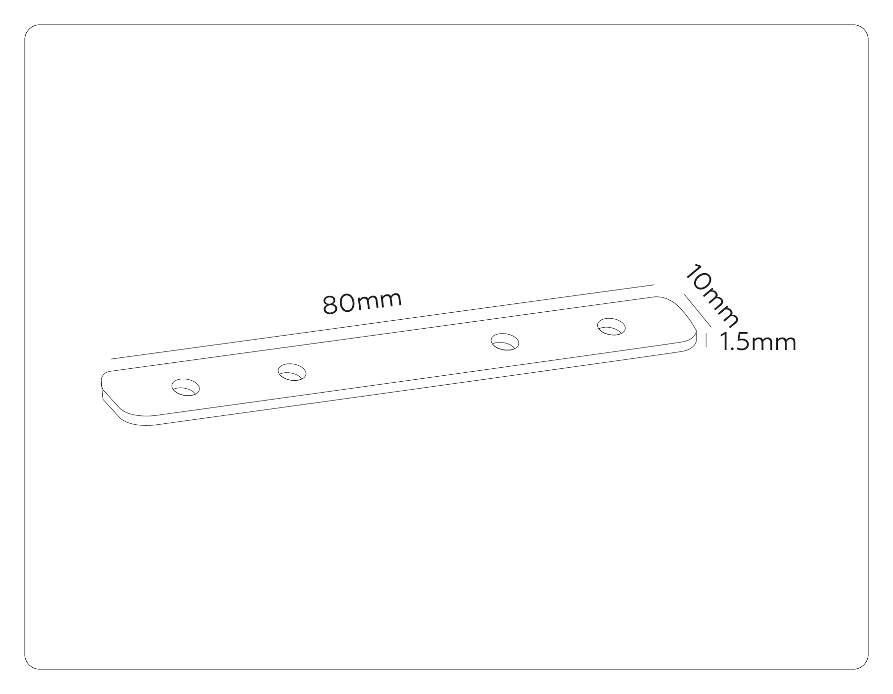 Соединитель прямой для шинопровода Magnetic standard 48V 10mm GL2005 AL алюминий 40*40*1,5 Ambrella Light 8