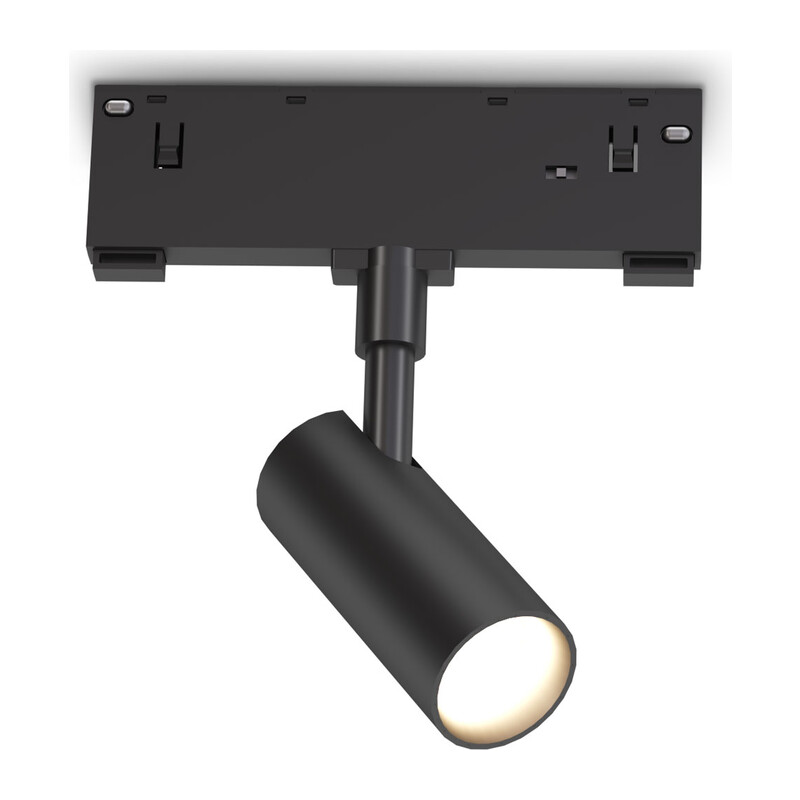 Трековый акцентный светильник 3CCT 3000K-6000K 6W 24° GL2301 BK черный IP20 6W 3CCT 3000/4200/6400K 48V D35*80 Ambrella Light 10