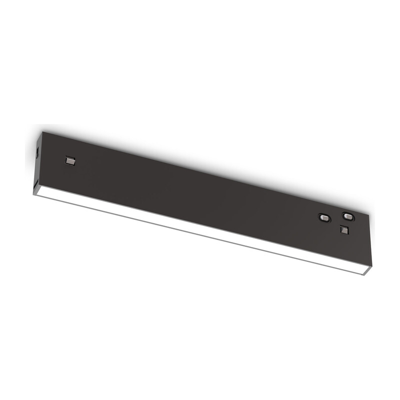 Трековый линейный светильник 3CCT 3000K-6000K 10W 120° GL2320 BK черный IP20 10W 3CCT 3000/4200/6400K 48V 200*10*37 Ambrella Light 10