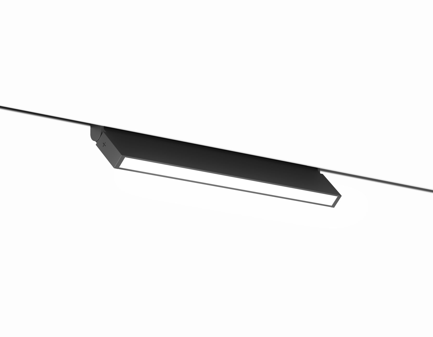 Трековый линейный светильник 3CCT 3000K-6000K 10W 120° GL2350 BK черный IP20 10W 3CCT 3000/4200/6400K 48V 200*10*73 Ambrella Light 10