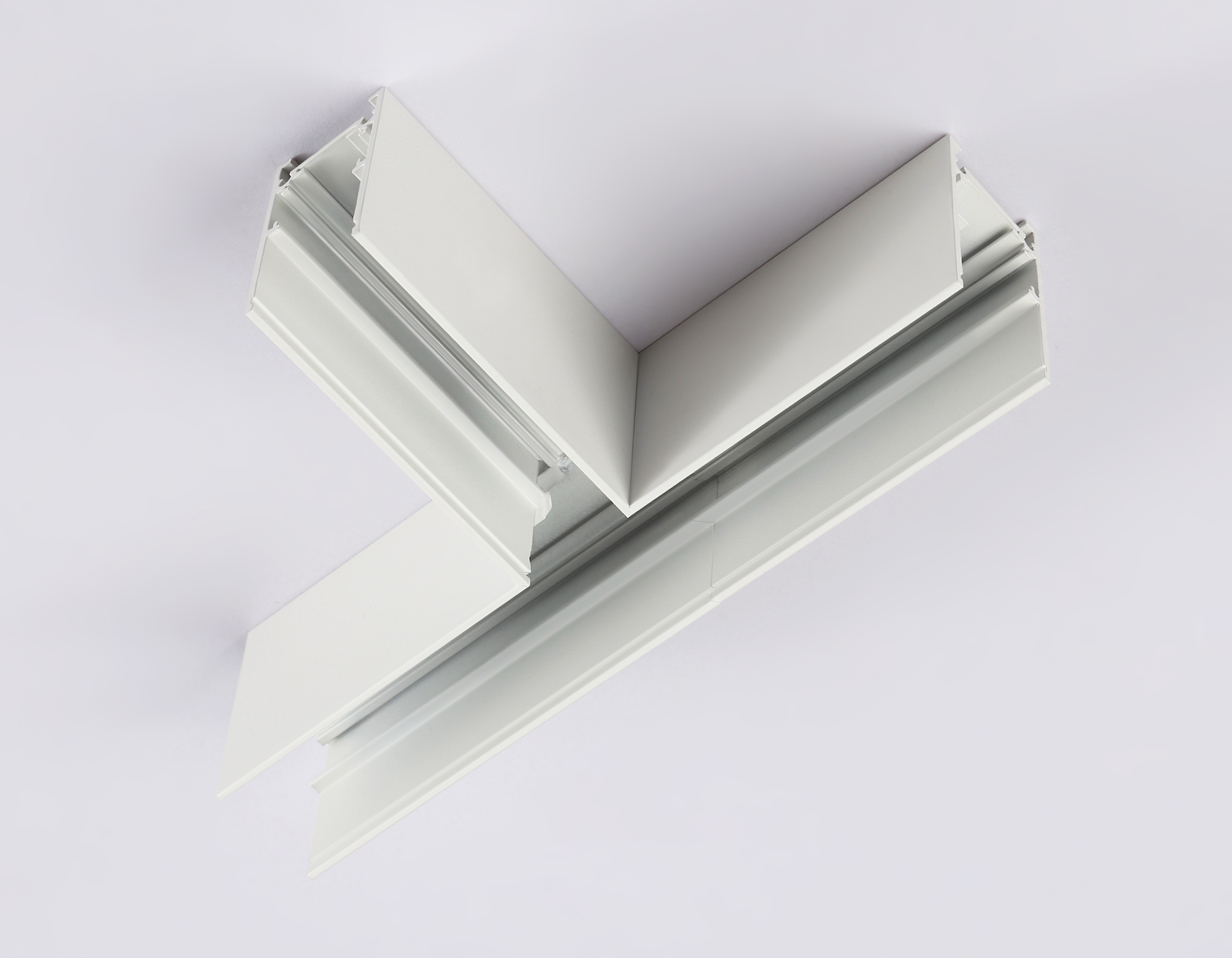 Коннектор T-образный для накладного шинопровода Magnetic 20mm 48V GL3373 WH белый коннектор T-образный для накладного шинопровода L170*85*53.7 Ambrella Light 7
