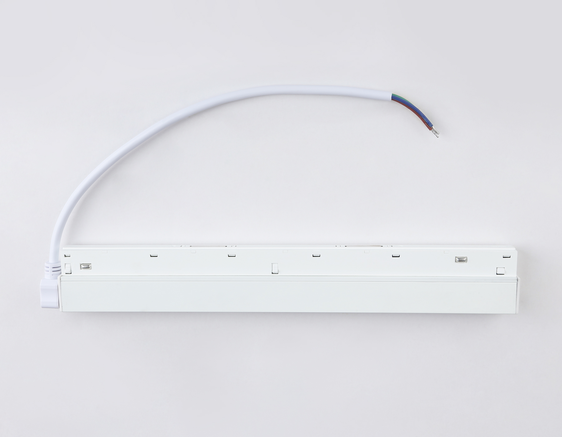 Блок питания 200W внутренний с вводом питания для шинопровода Magnetic 20мм 48V GL3652 WH белый блок питания внутренний IP20 200W 48V 260*45*23 Ambrella Light 6