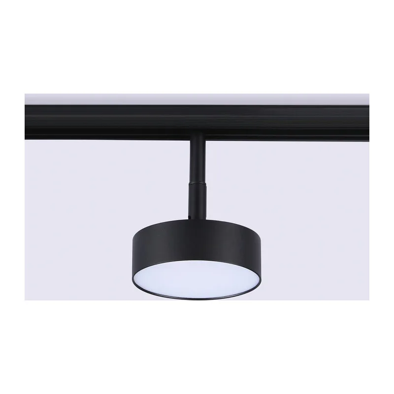 Трековый светильник 4000K 12Вт 120° GL3853 BK черный IP20 12W 4200K 48V D95*30 Ambrella Light 6