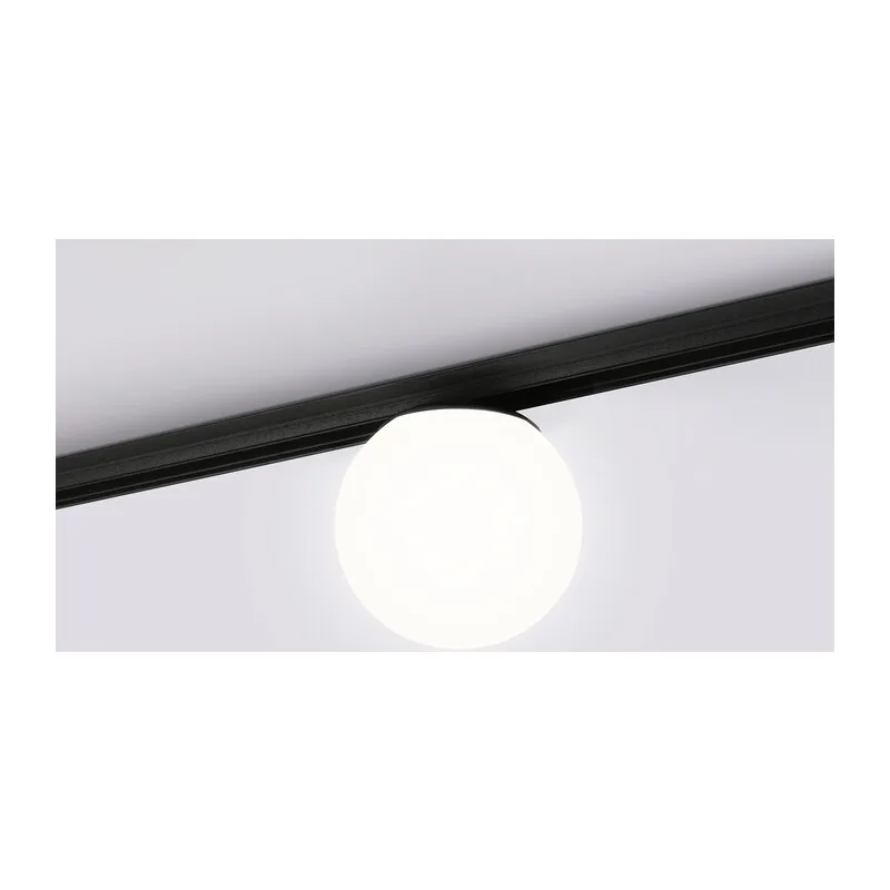 Трековый светильник 4000K 6Вт 120° GL3921 BK/FR черный/белый матовый LED 6W 4200К 48V 360° D123*H163 Ambrella Light 6