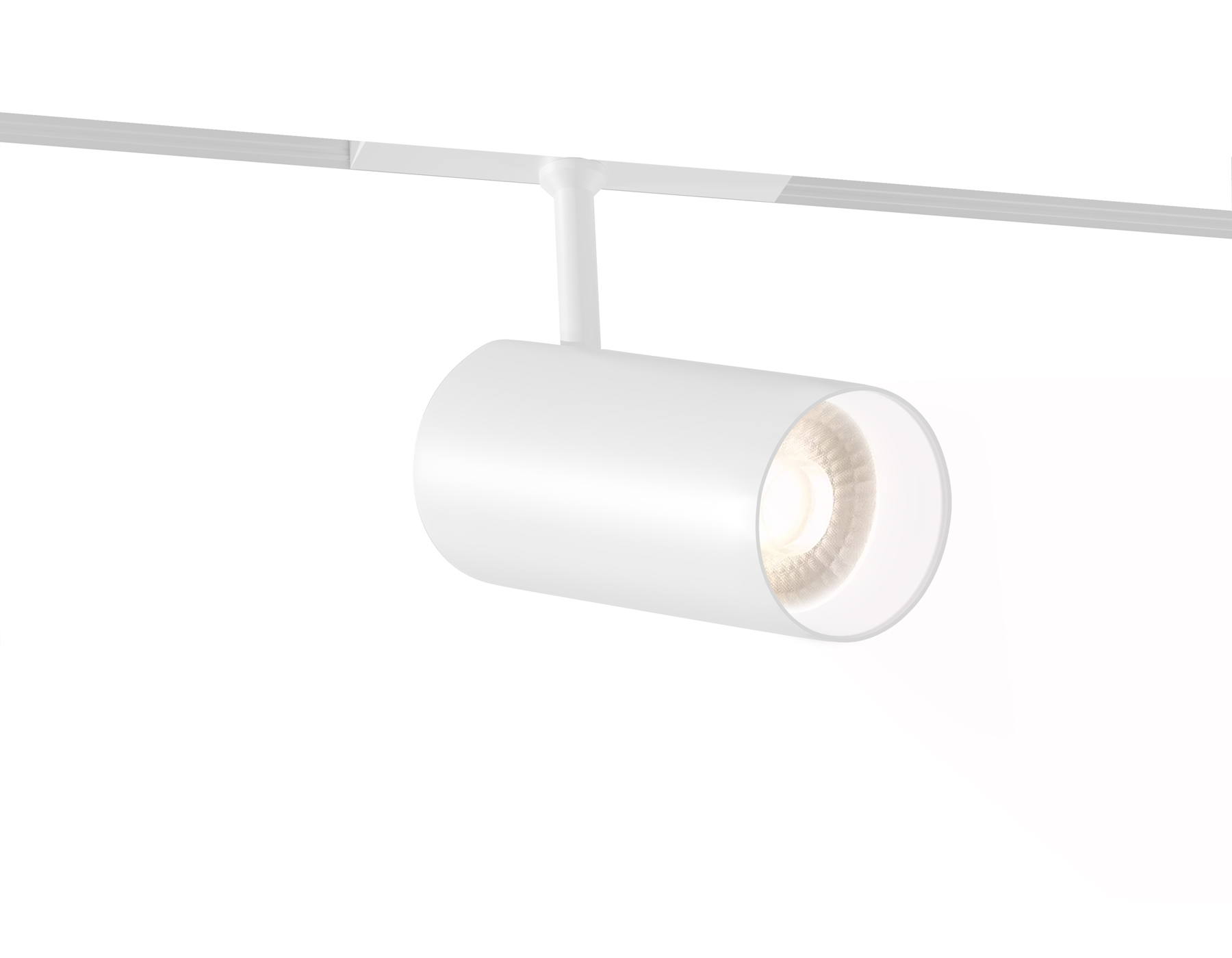 Трековый акцентный светильник 3CCT 3000K-6000K SMART 15W 24° GL4420 WH белый IP20 15W 3CCT 3000-6000K SMART 48V 24° D55*120 Ambrella Light 4