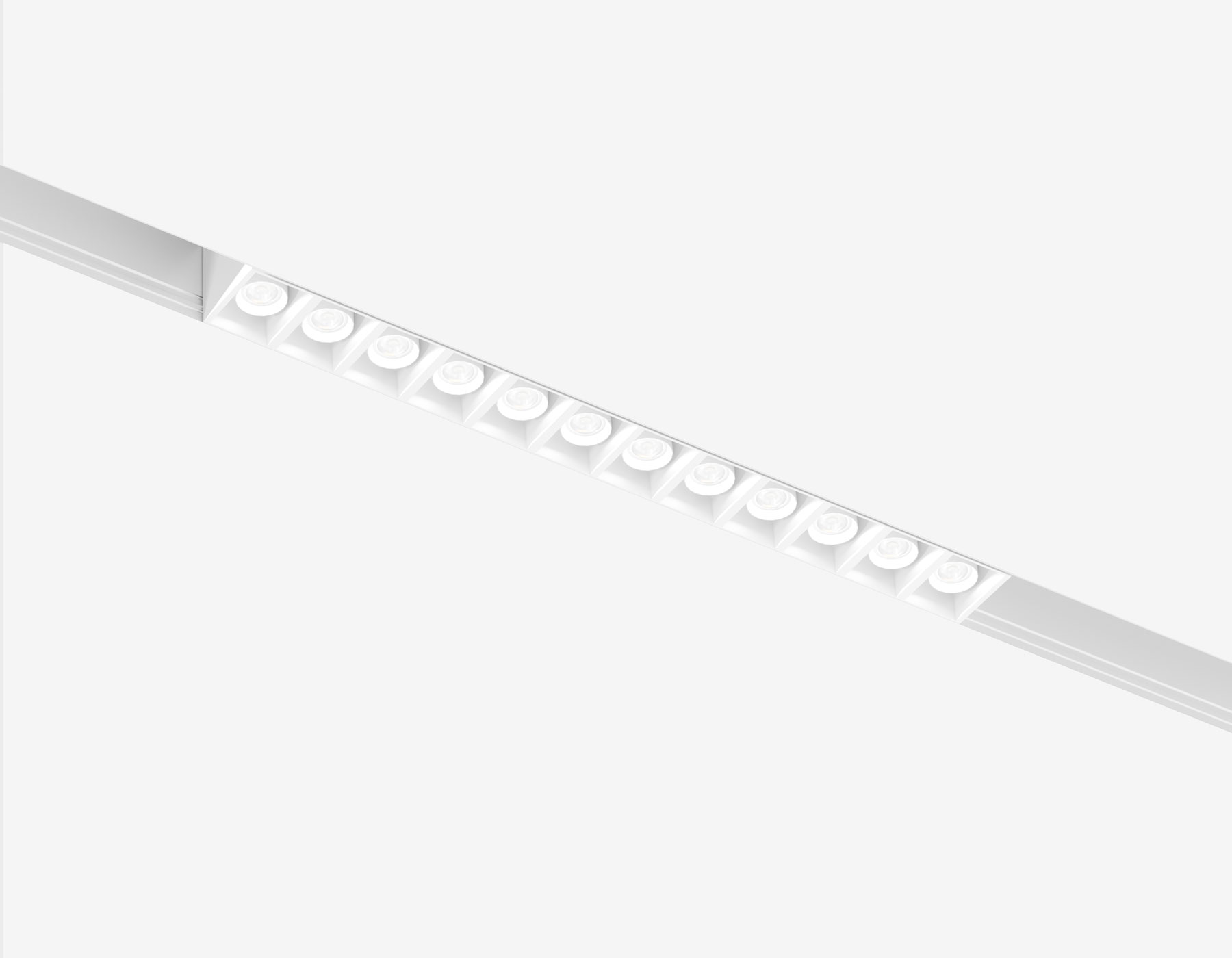 Трековый линейный светильник 3CCT 3000K-6000K SMART 12W 24° GL4490 WH белый IP20 12W 3CCT 3000-6000K SMART 48V 24° 218*22*25 Ambrella Light 6