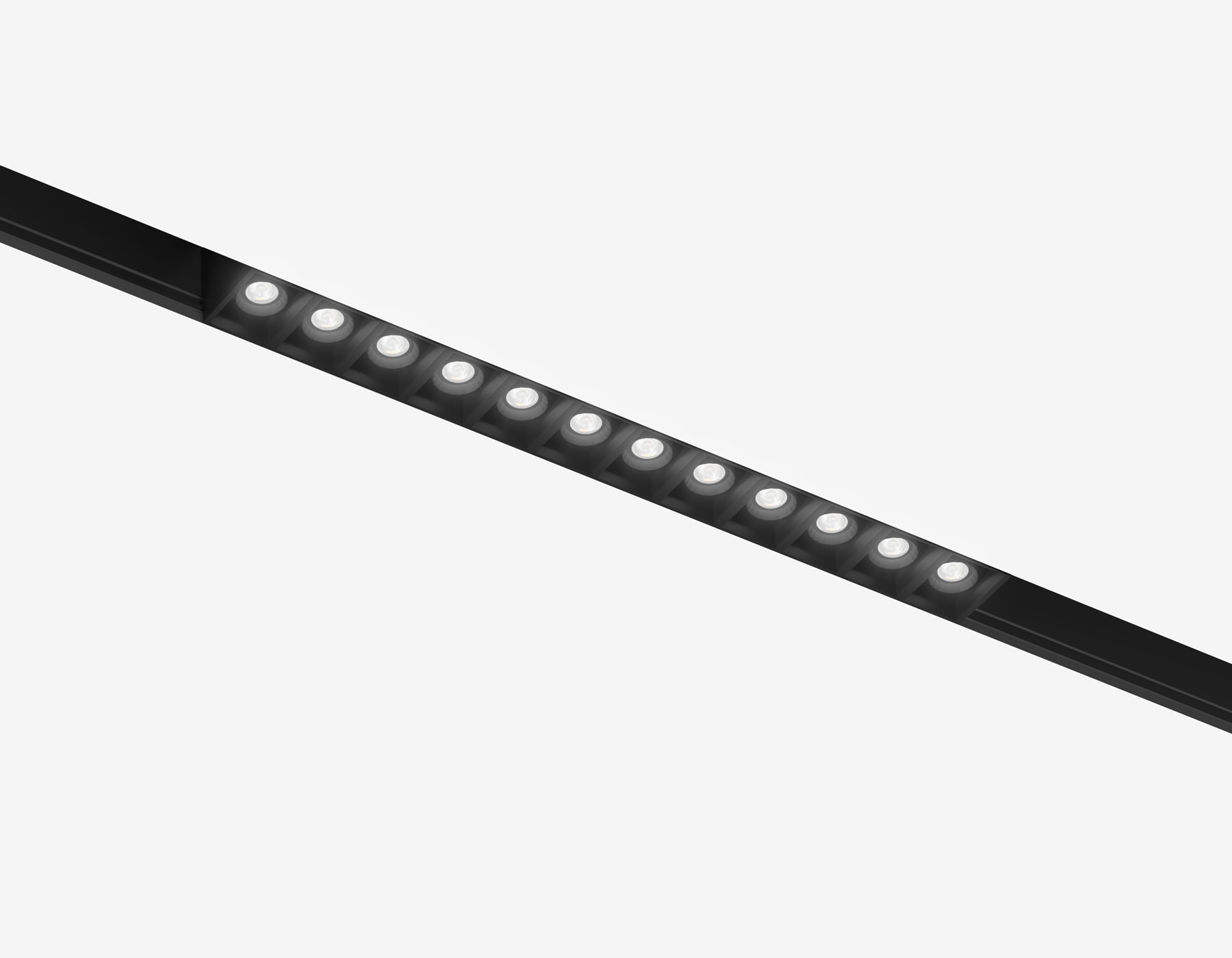 Трековый линейный светильник 3CCT 3000-6000K SMART 12W 24° GL4495 BK черный IP20 12W 3CCT 3000-6000K SMART 48V 24° 218*22*25 Ambrella Light 6