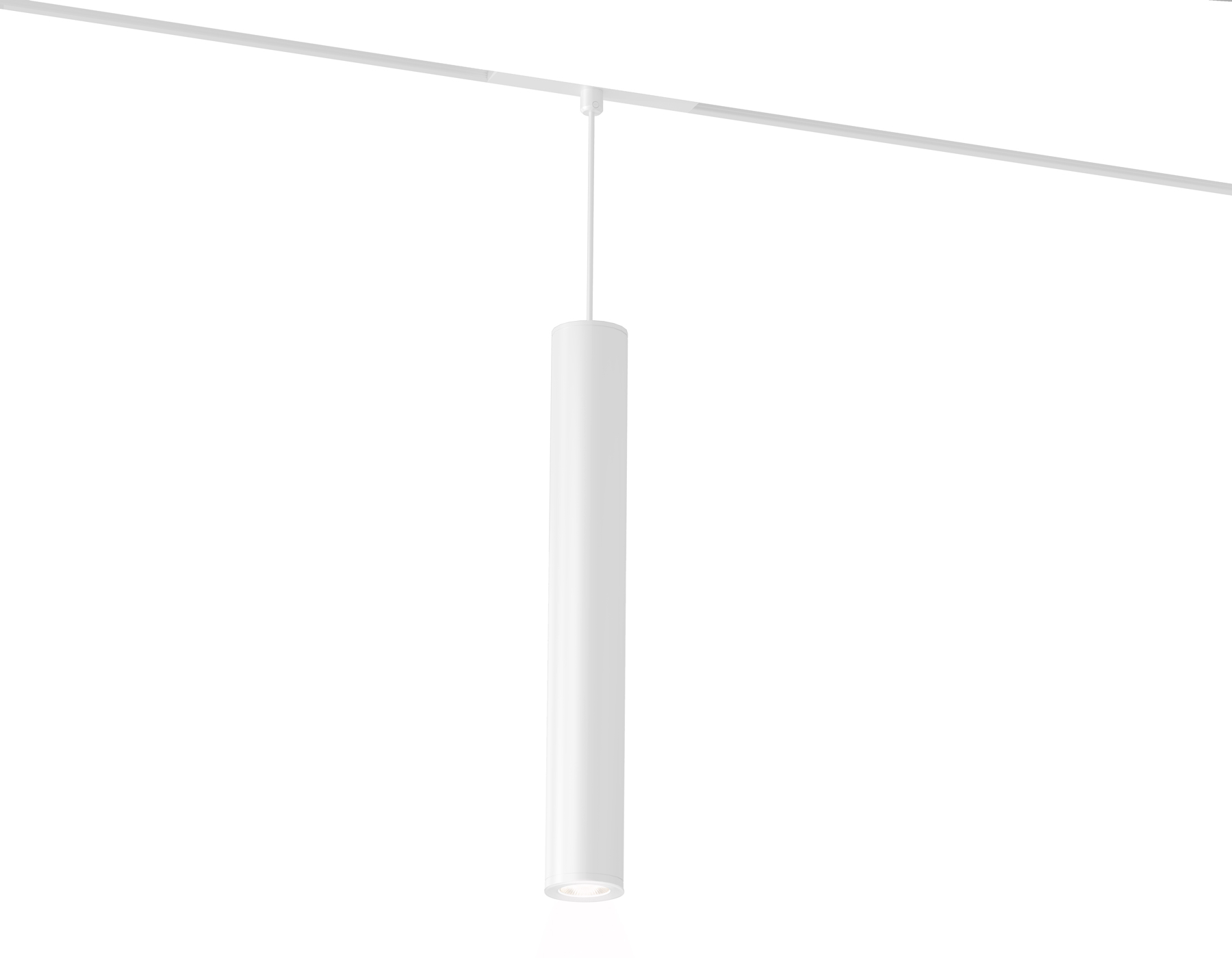Акцентный подвесной светильник 3CCT 3000K-6000K SMART 12W 24° GL4520 WH белый IP20 12W 3CCT 3000-6000K SMART 48V 24° D40*300 Ambrella Light 4