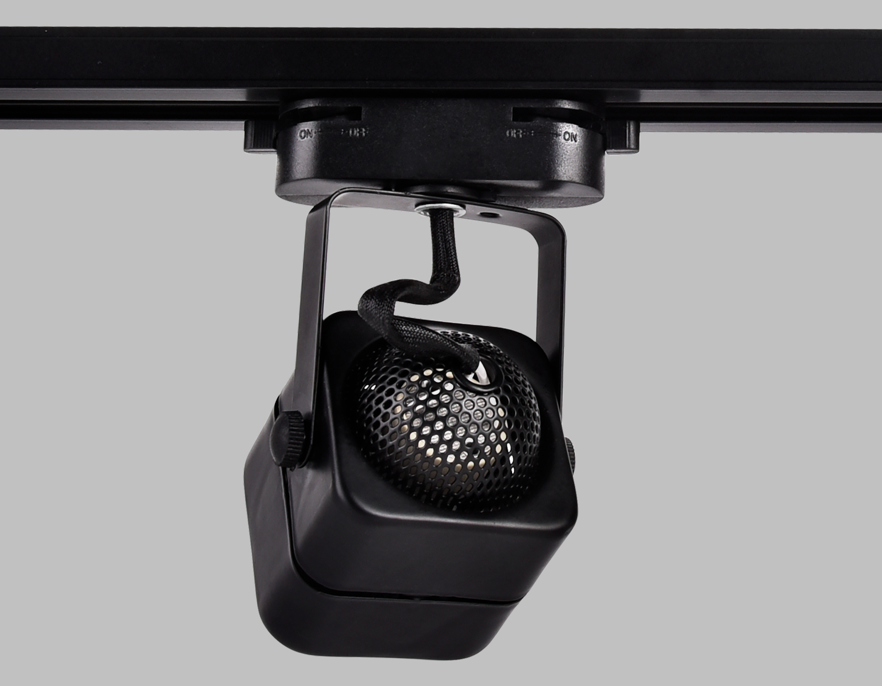 Трековый однофазный светильник со сменной лампой GL5108 BK черный GU10 max 12W Ambrella Light 11