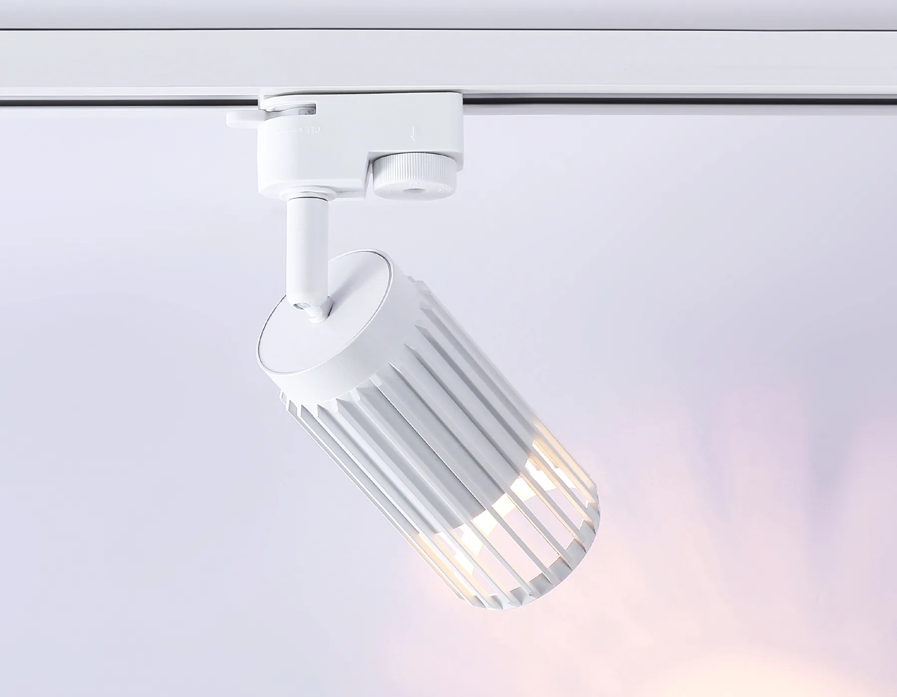 Трековый акцентный светильник GU10 GL5157 WH белый GU10 D60*120 Ambrella Light 8