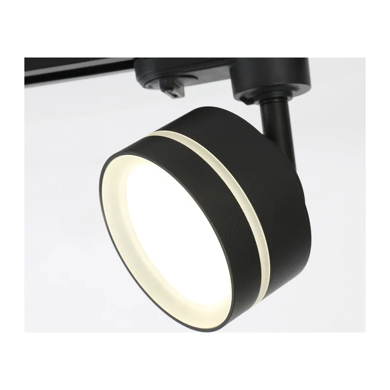 Трековый светильник GX53 GL5385 BK/FR черный/белый матовый GX53 max 12W Ambrella Light 6