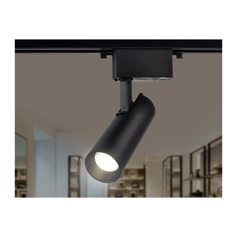 Трековый акцентный светильник 4000K 10Вт 24° GL5858 BK черный LED 10W 4200K 24° Ambrella Light 5