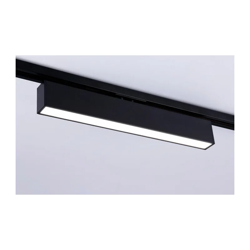 Трековый линейный светильник 4000K 24Вт 120° GL6777 BK черный LED 24W 4200K 600*22*48 Ambrella Light 11
