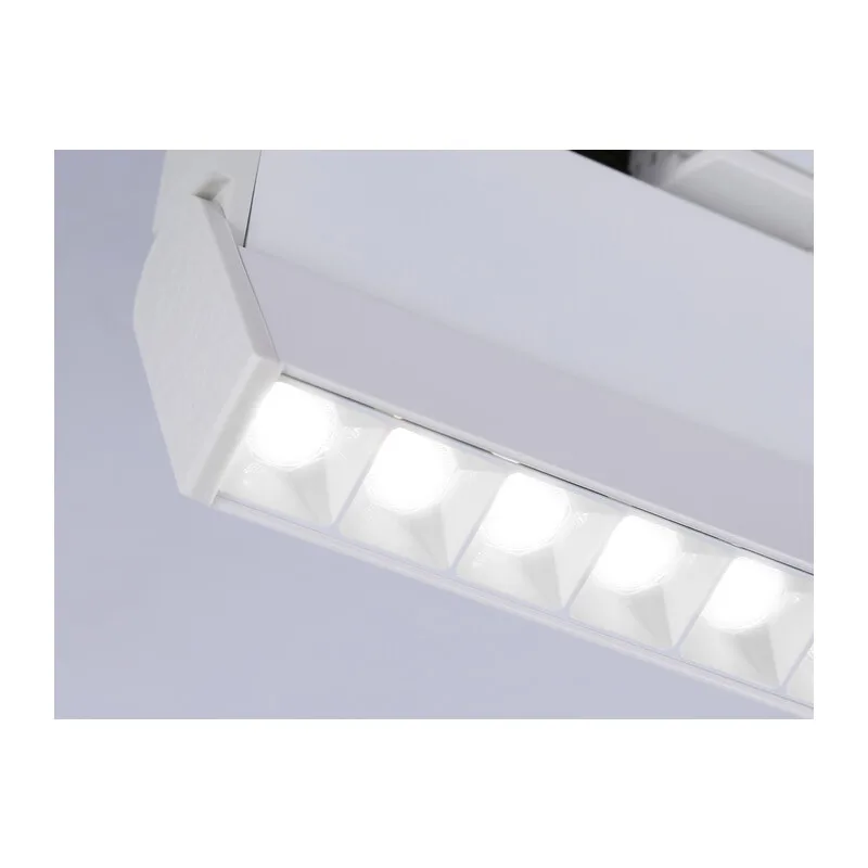 Трековый линейный светильник 4000K 12Вт 24° GL6816 WH белый LED 12W 4200K 24° 230*22*87 Ambrella Light 9