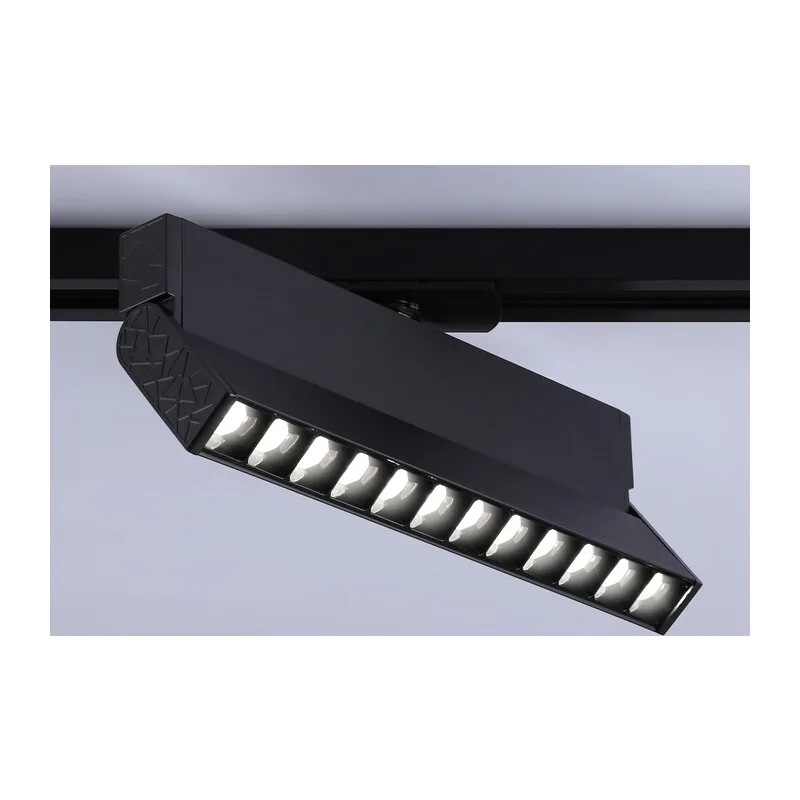 Трековый линейный светильник 4000K 12Вт 24° GL6819 BK черный LED 12W 4200K 24° 230*22*87 Ambrella Light 10