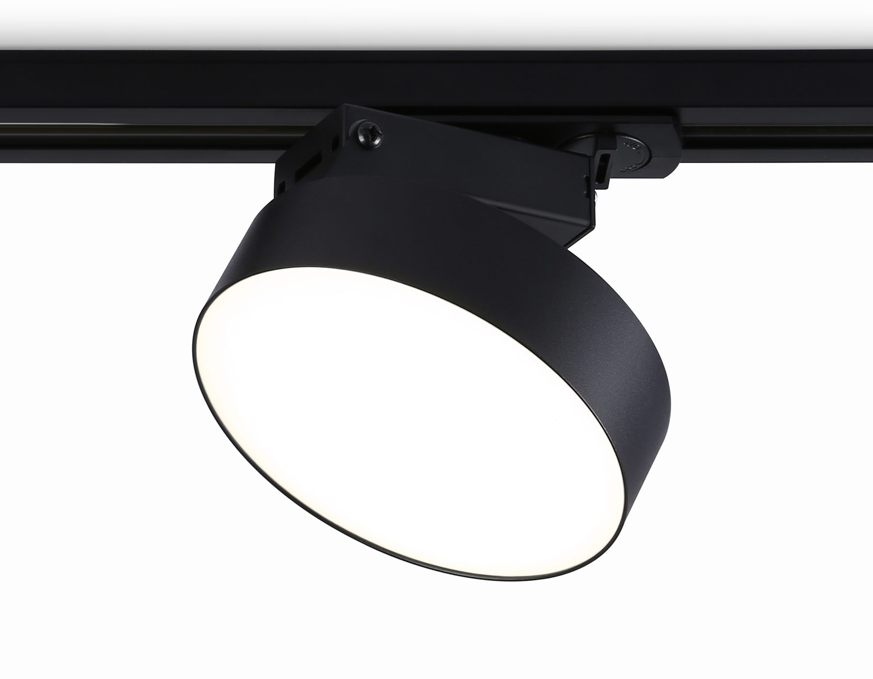 Трековый однофазный светодиодный светильник GL6842 BK черный LED 15W 4200K D115*80 Ambrella Light 8